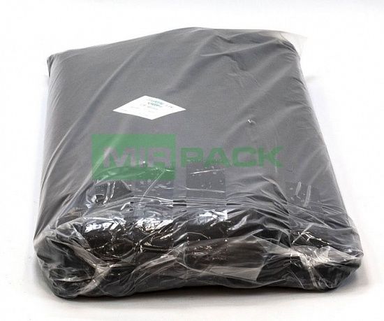 Мешки для мусора 120 л, 100 мкм, ПВД, 100 шт. черные, 2х слойные - Вид 3